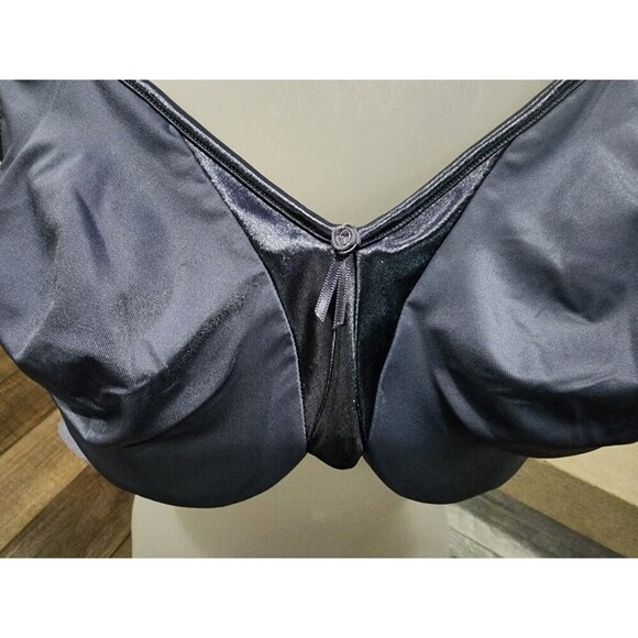 Warner's 42C Blue Cushioned Underwire For Support & Comfort Full Coverage - Picture 3 of 8